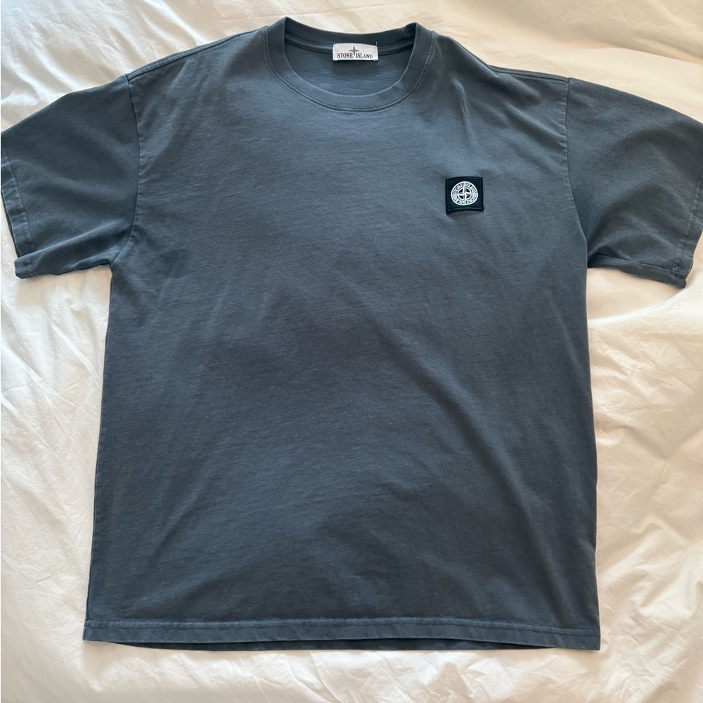 Stone Island Gray T-Shirt for Men